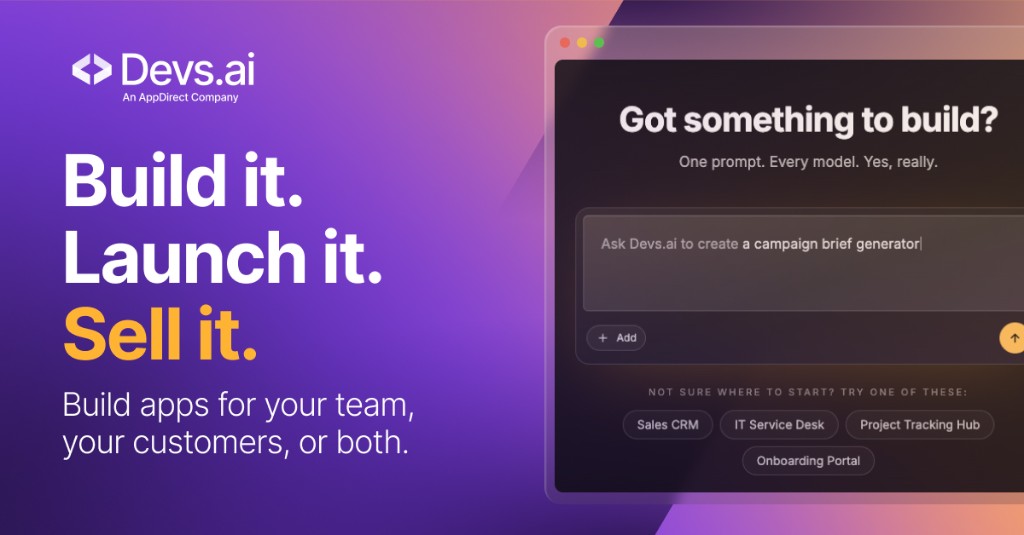 Devs.ai landing page preview